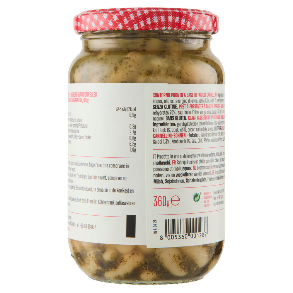 FAGIOLI C/OLI AROM.IL FAG.AL FIASCO C.NONNA G 360 - 1