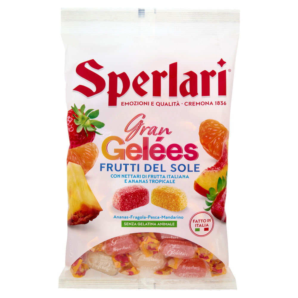 CARAMELLE SPERLARI GELEES FRUTTI DEL SOLE  BUSTA G 400 - 0