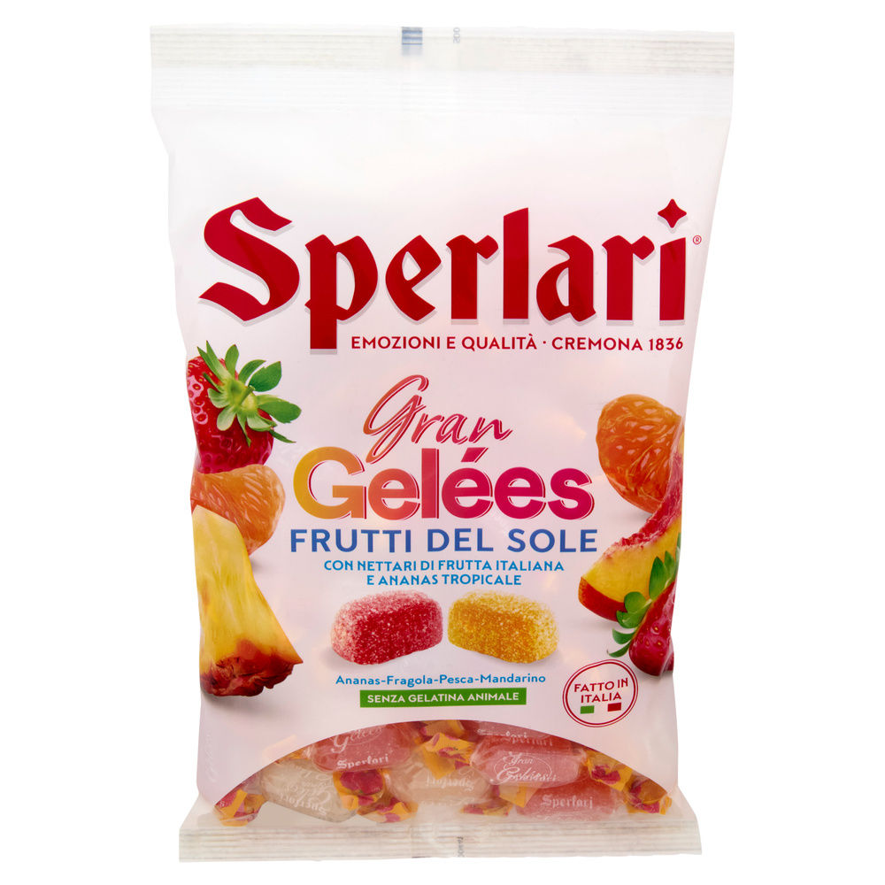 CARAMELLE SPERLARI GELEES FRUTTI DEL SOLE  BUSTA G 400 - 6