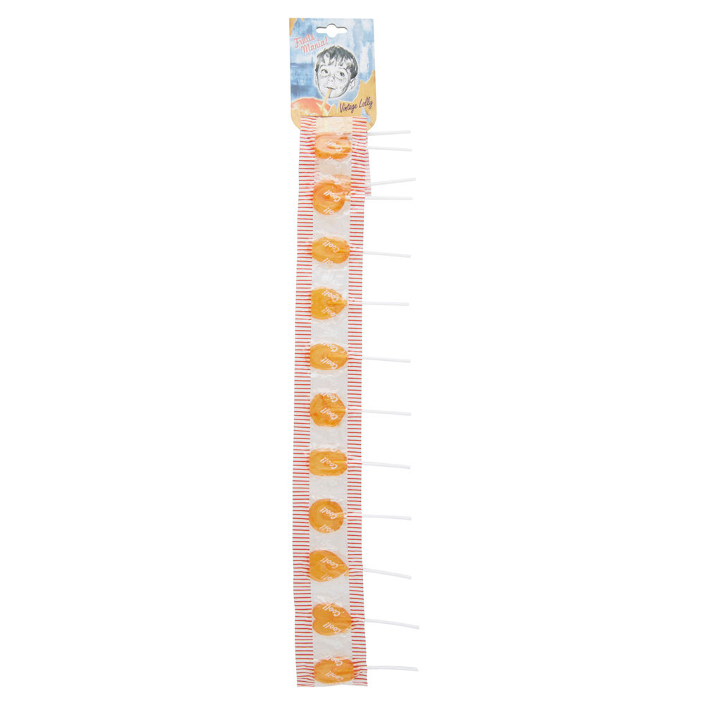 STRISCIA DA 12 LECCA A MONETINA ALLA FRUTTA LONGSWEET GR 100 - 0