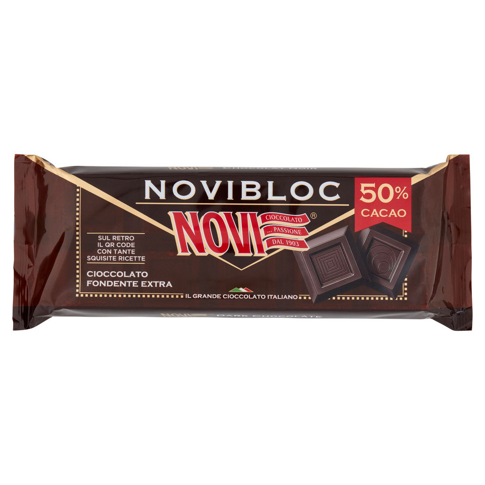 TAVOLETTA NOVIBLOC FONDENTE EXTRA G 500 - 0
