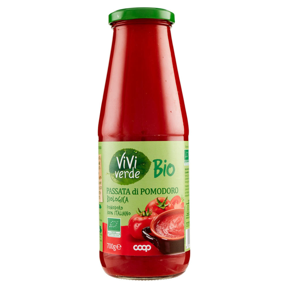 PASSATA DI POMODORO VIVI VERDE BIO COOP BOTTIGLIA G 700 - 3