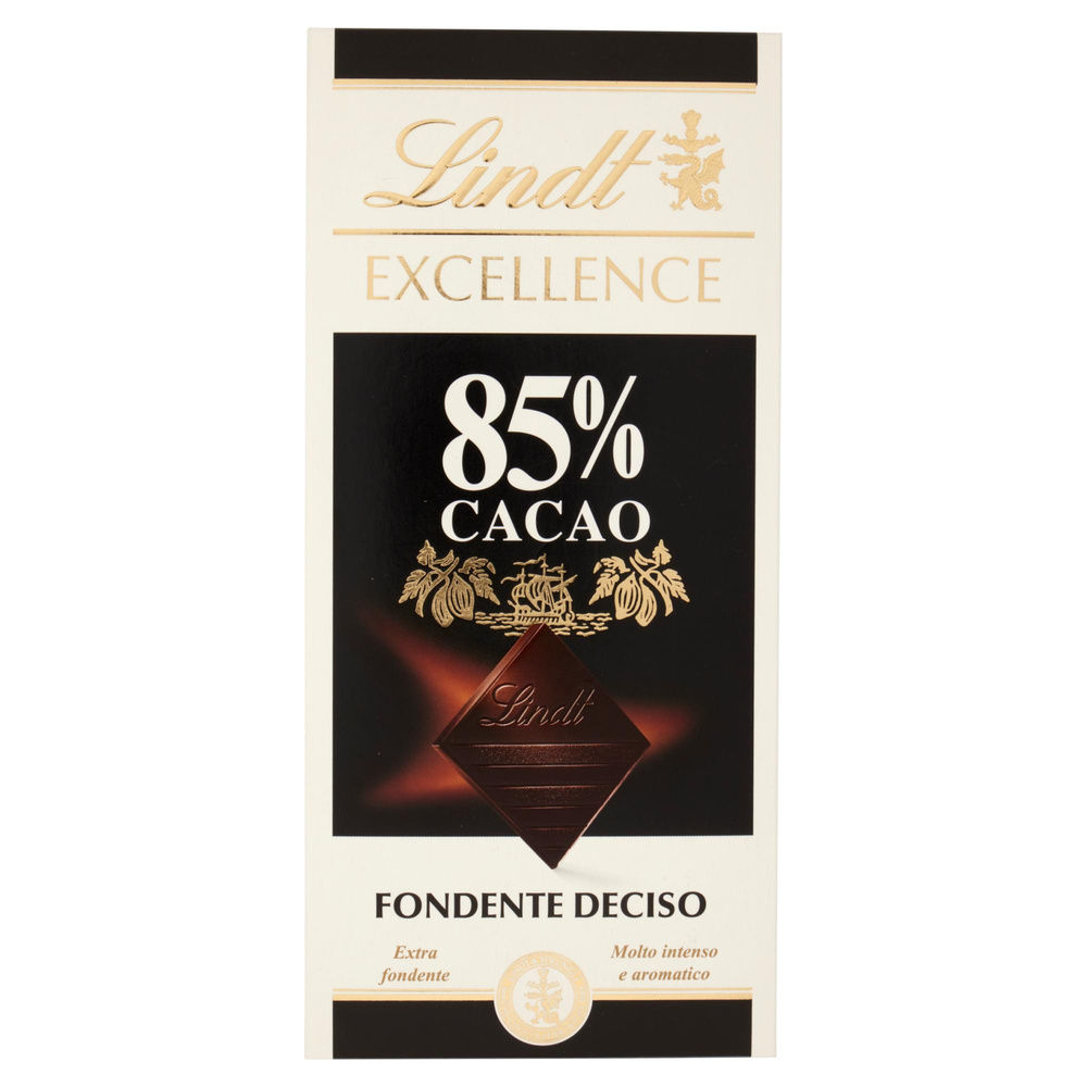 TAVOLETTA CIOCCOLATO LINDT EXCELLENCE 85% CACAO INCARTO GR.100 - 3