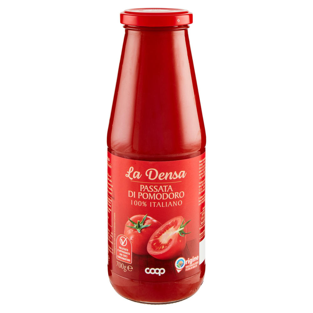 PASSATA DI POMODORO ITALIANO ORIGINE COOP BOTTIGLIA G 700 - 12