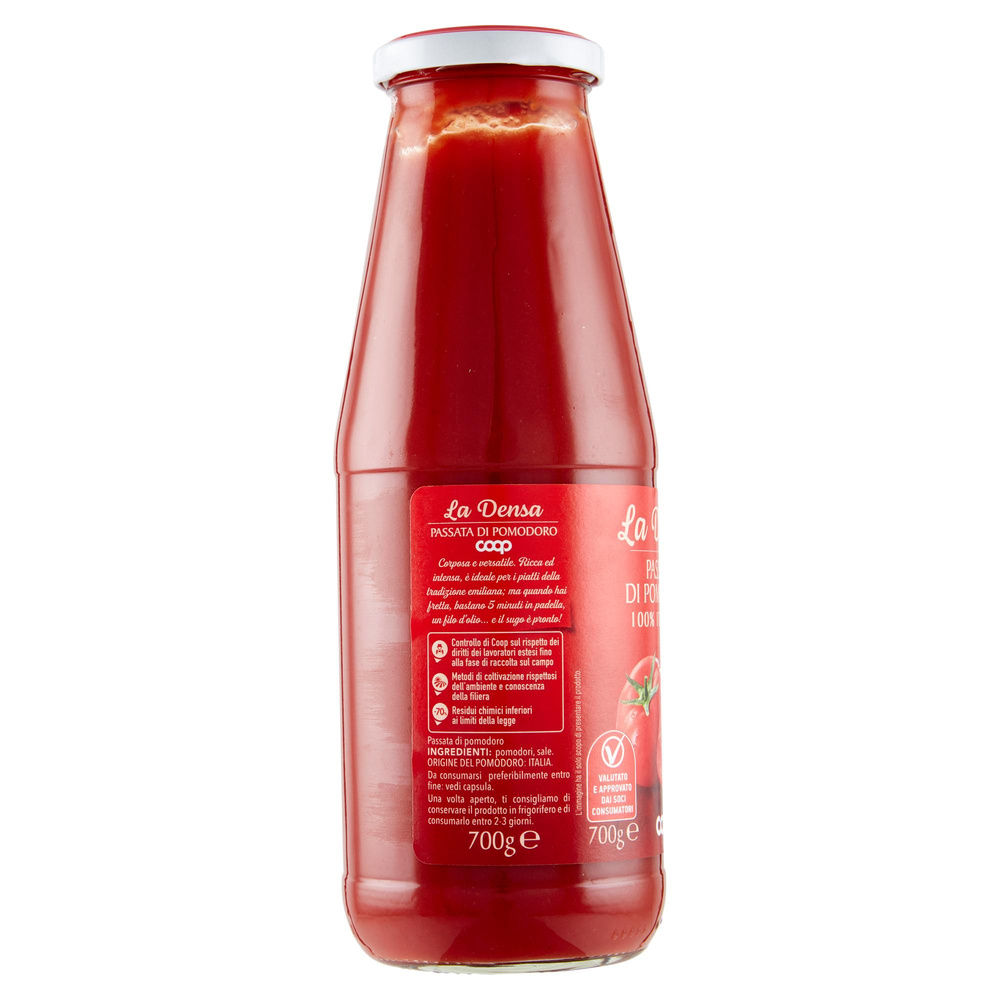 PASSATA DI POMODORO ITALIANO ORIGINE COOP BOTTIGLIA G 700 - 19
