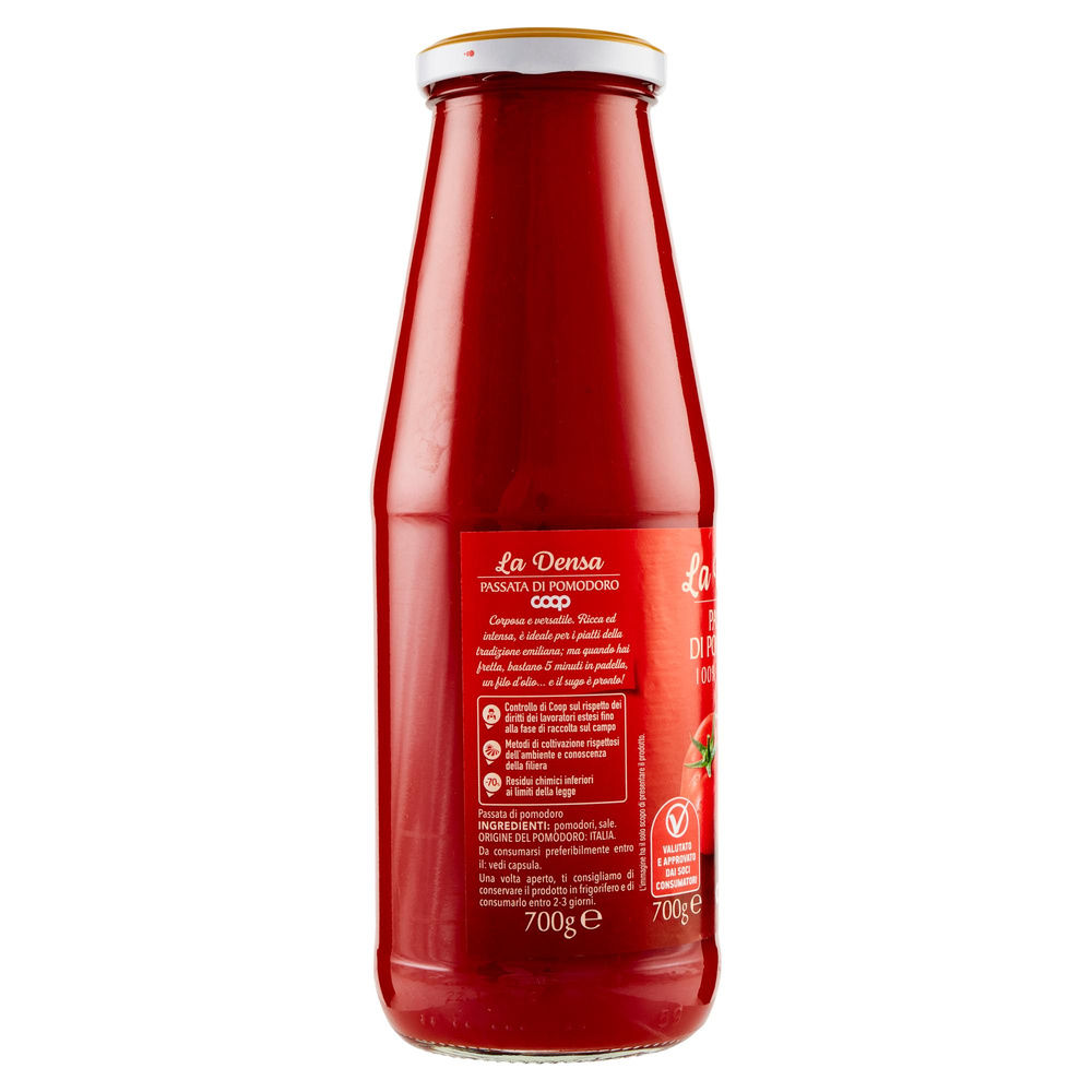 PASSATA DI POMODORO ITALIANO ORIGINE COOP BOTTIGLIA G 700 - 22