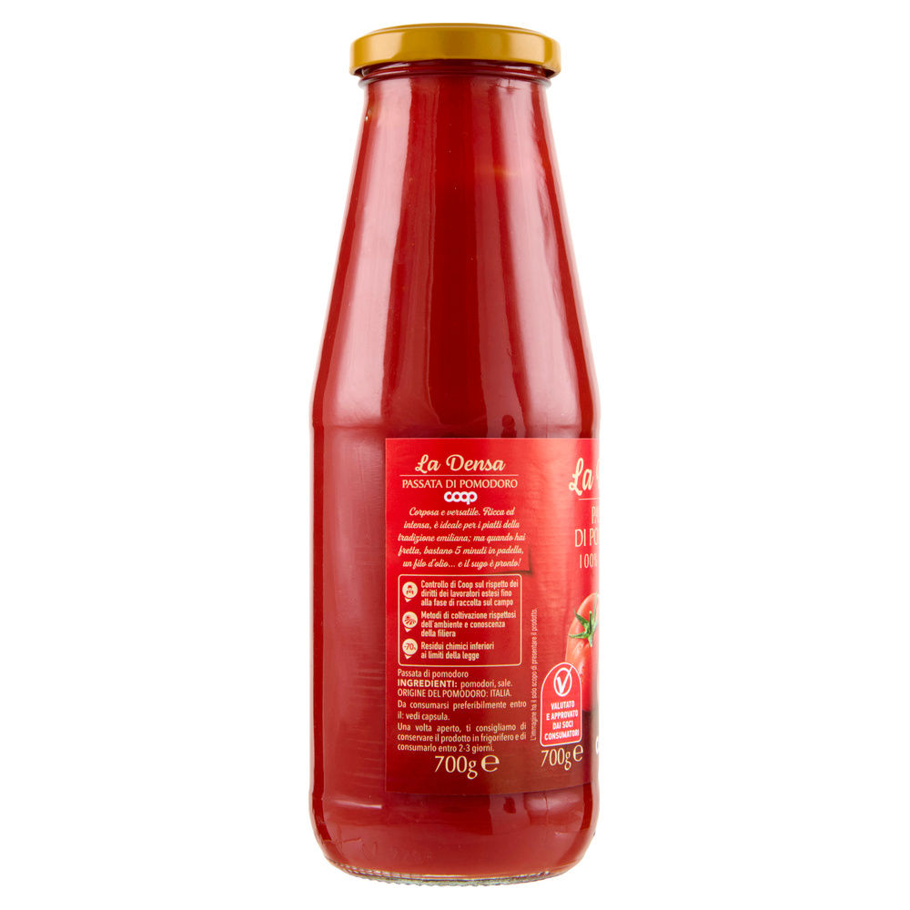 PASSATA DI POMODORO ITALIANO ORIGINE COOP BOTTIGLIA G 700 - 33
