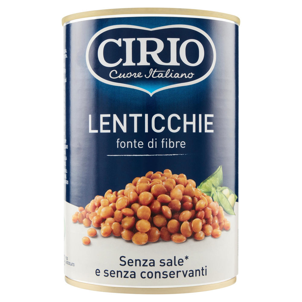 LENTICCHIE SENZA SALE CIRIO LATTINA G 240 - 0