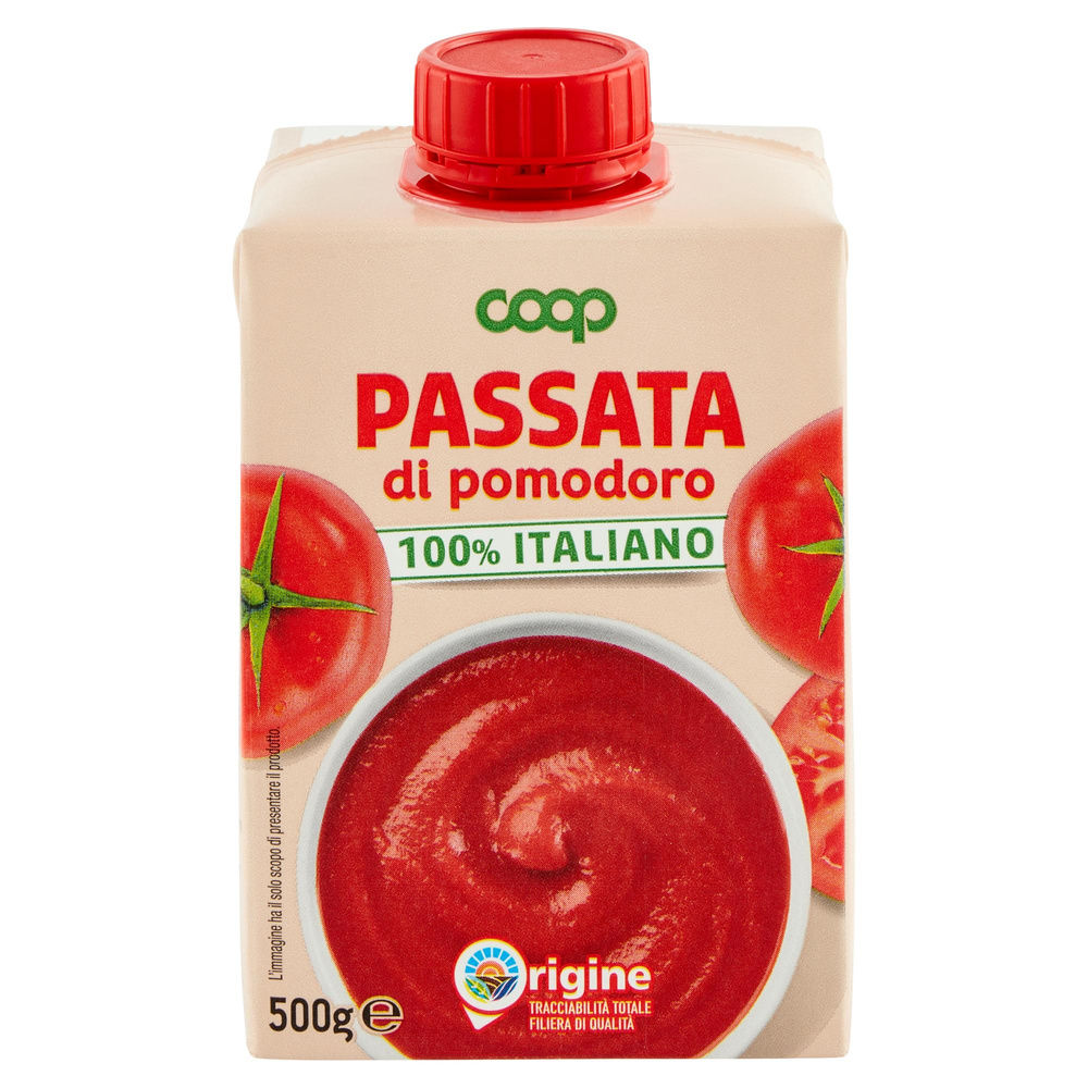 PASSATA DI POMODORO ORIGINE COOP BRIK G 500 - 6