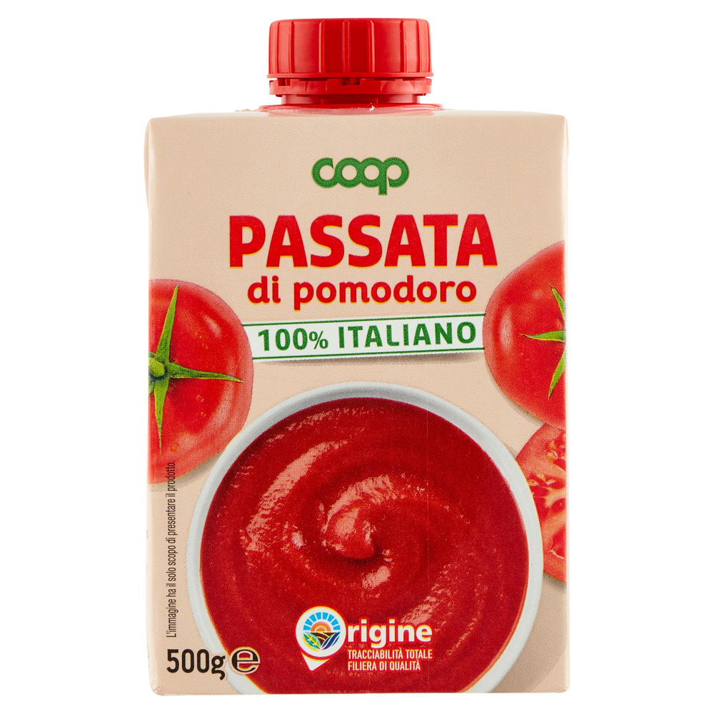 PASSATA DI POMODORO ORIGINE COOP BRIK G 500 - 2