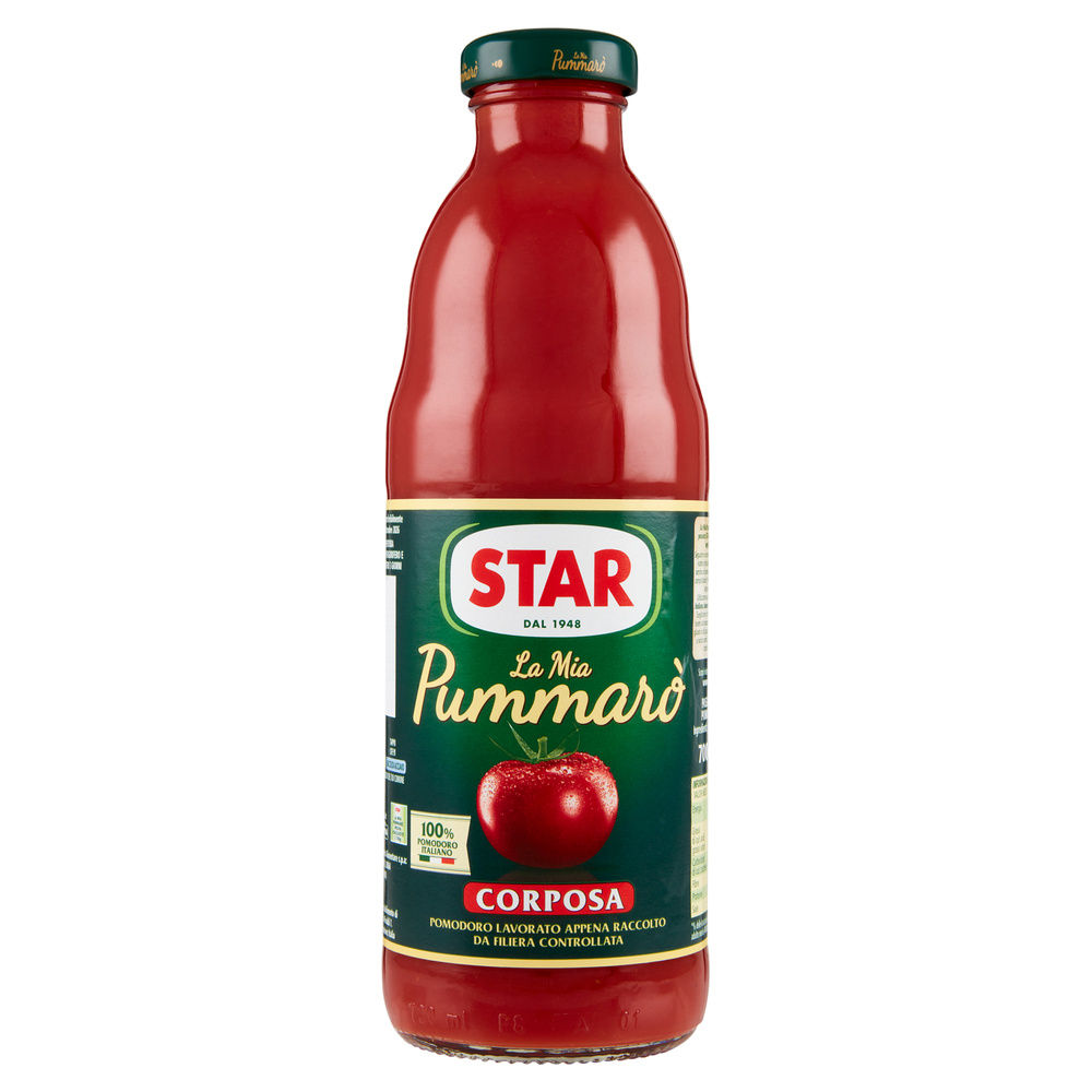 PASSATA DI POMODORO PUMMARO' STAR BOTTIGLIA G 700 - 0