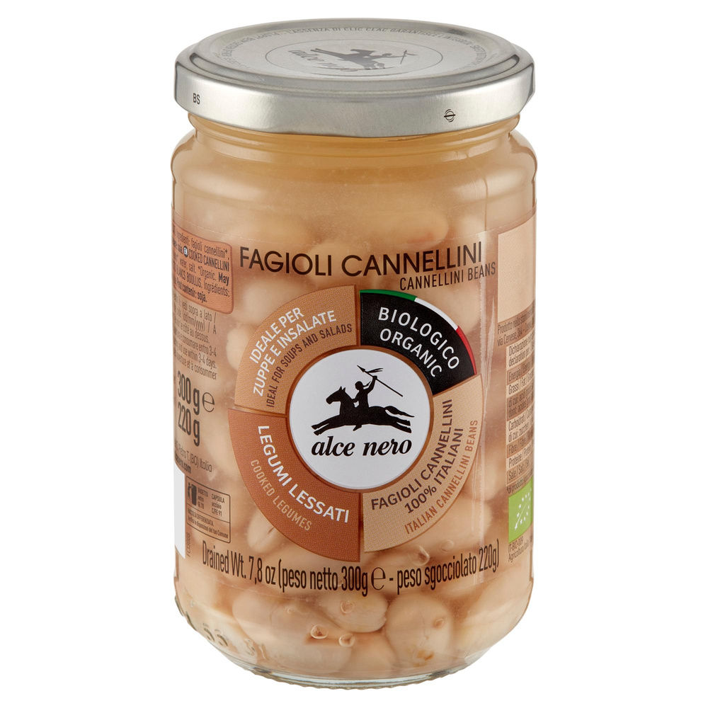 FAGIOLI CANNELLINI ALCE NERO LESSATI V.V. G 220 - 2