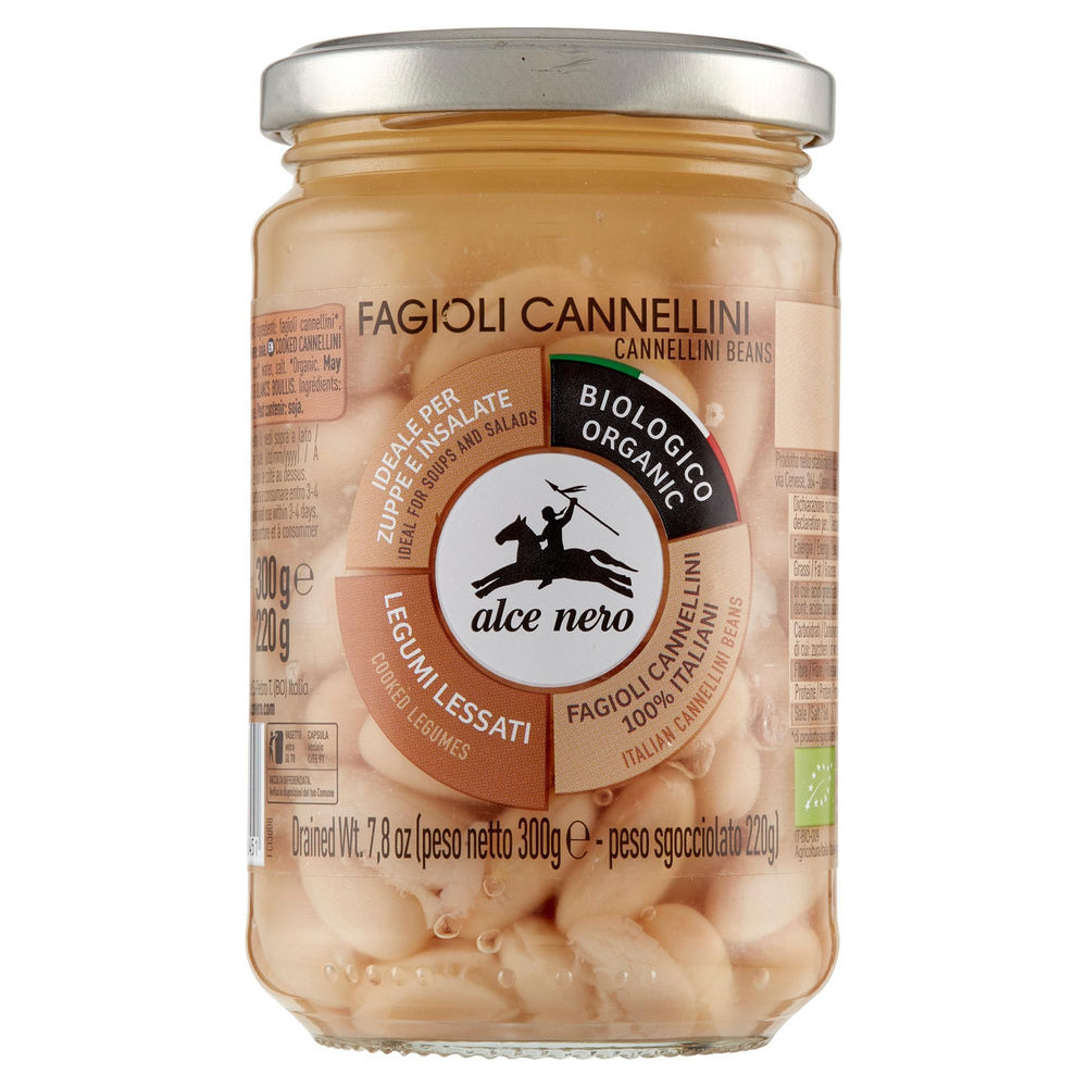 FAGIOLI CANNELLINI ALCE NERO LESSATI V.V. G 220 - 3