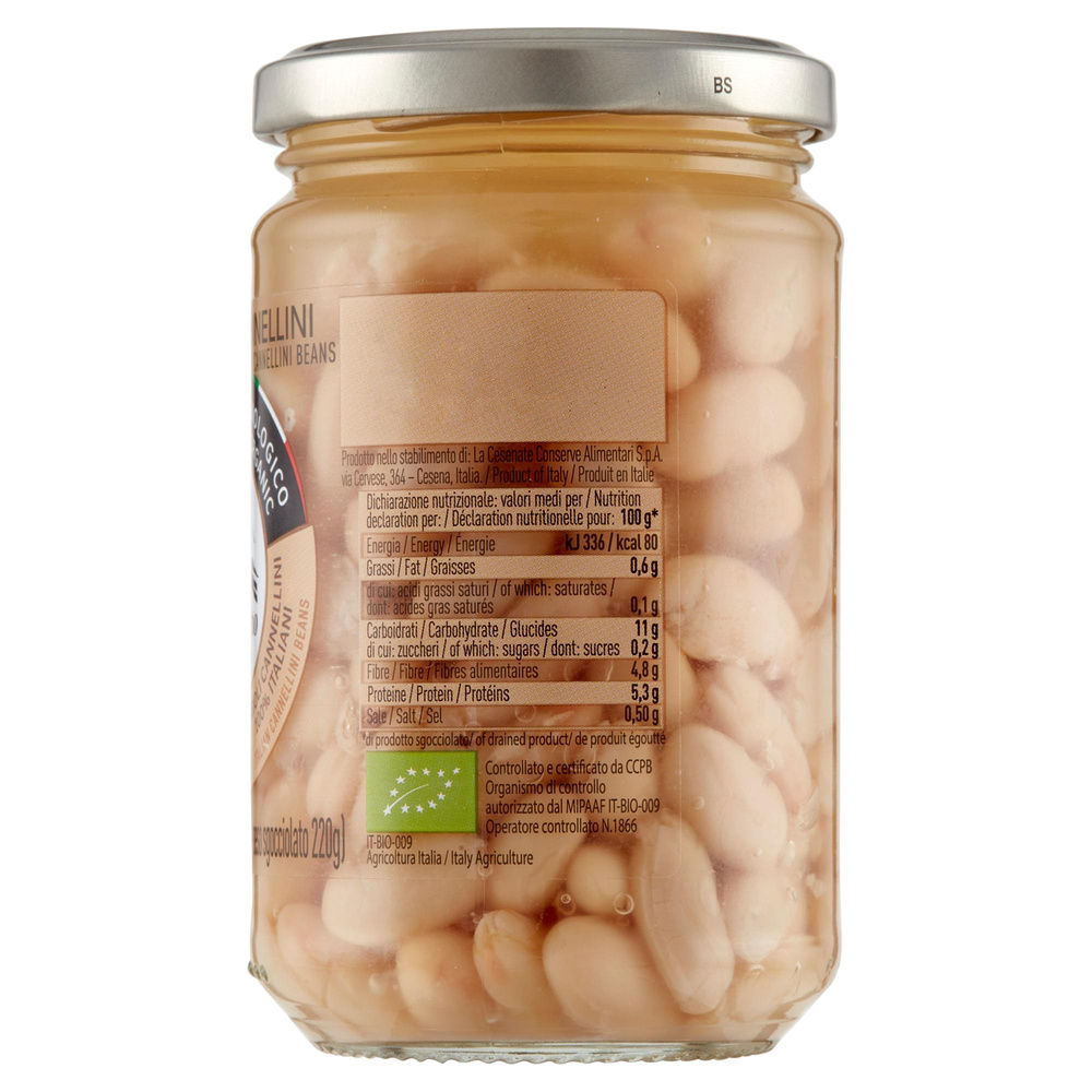 FAGIOLI CANNELLINI ALCE NERO LESSATI V.V. G 220 - 5