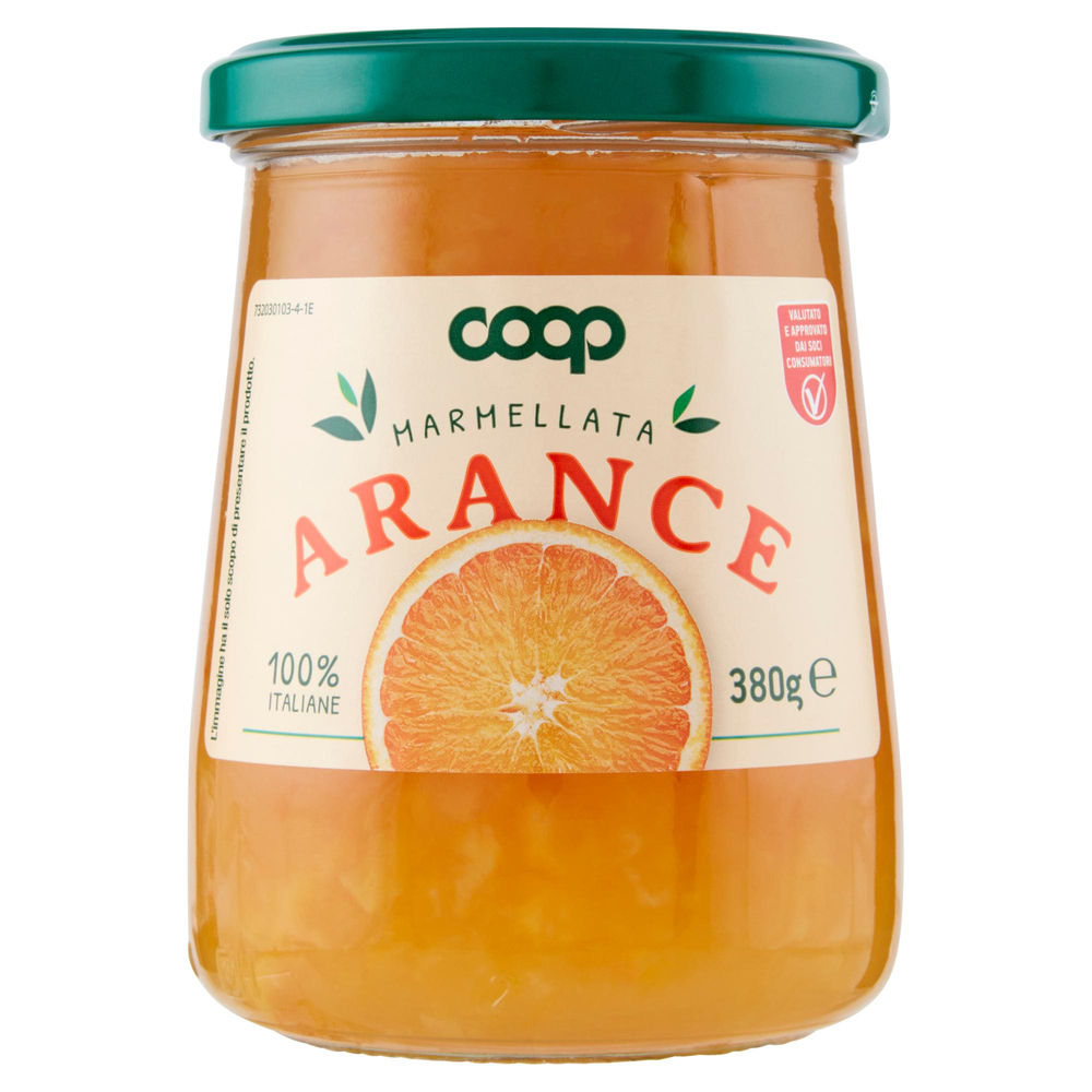 MARMELLATA DI ARANCE COOP VASO VETRO G 380 - 0
