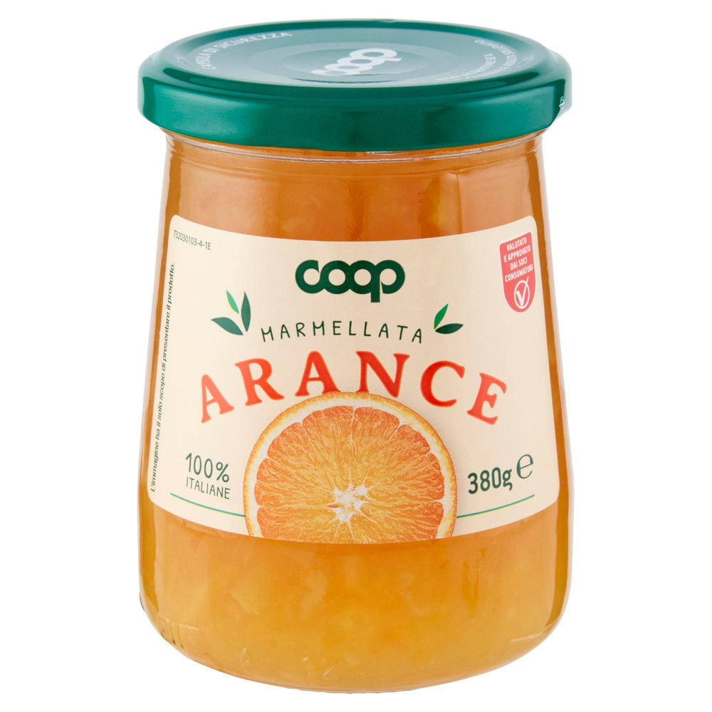 MARMELLATA DI ARANCE COOP VASO VETRO G 380 - 2