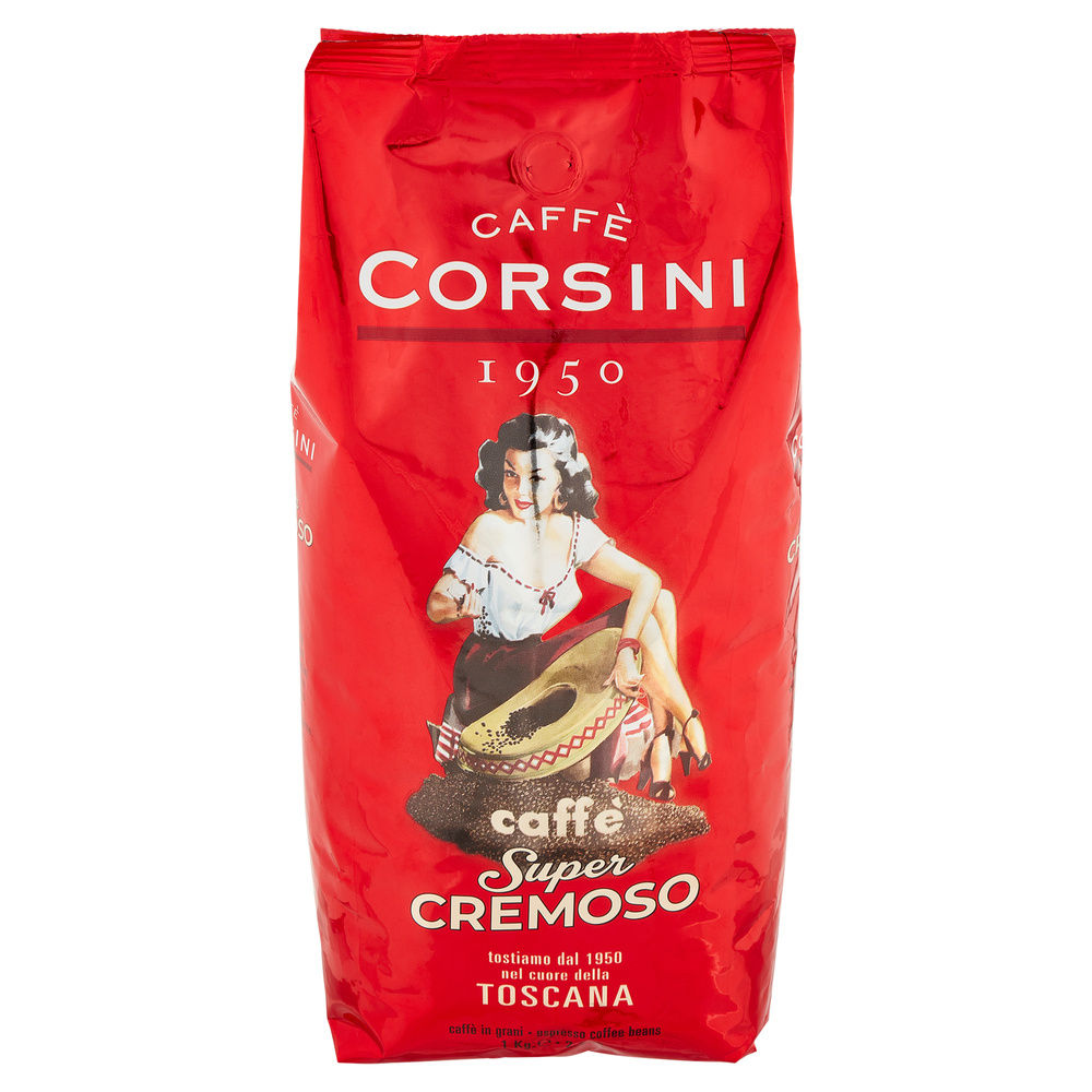 CAFFE' ESPRESSO CORSINI GRANI SACCHETTO KG.1 - 3