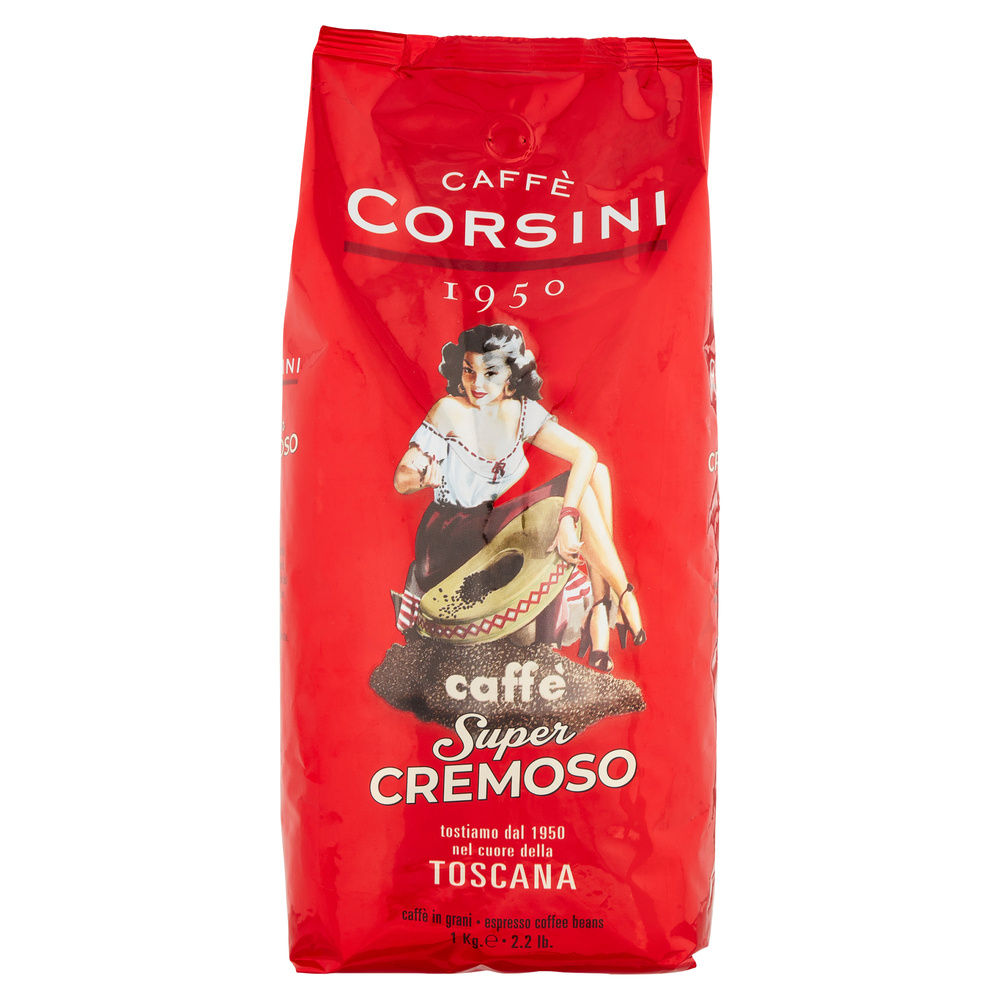 CAFFE' ESPRESSO CORSINI GRANI SACCHETTO KG.1 - 2