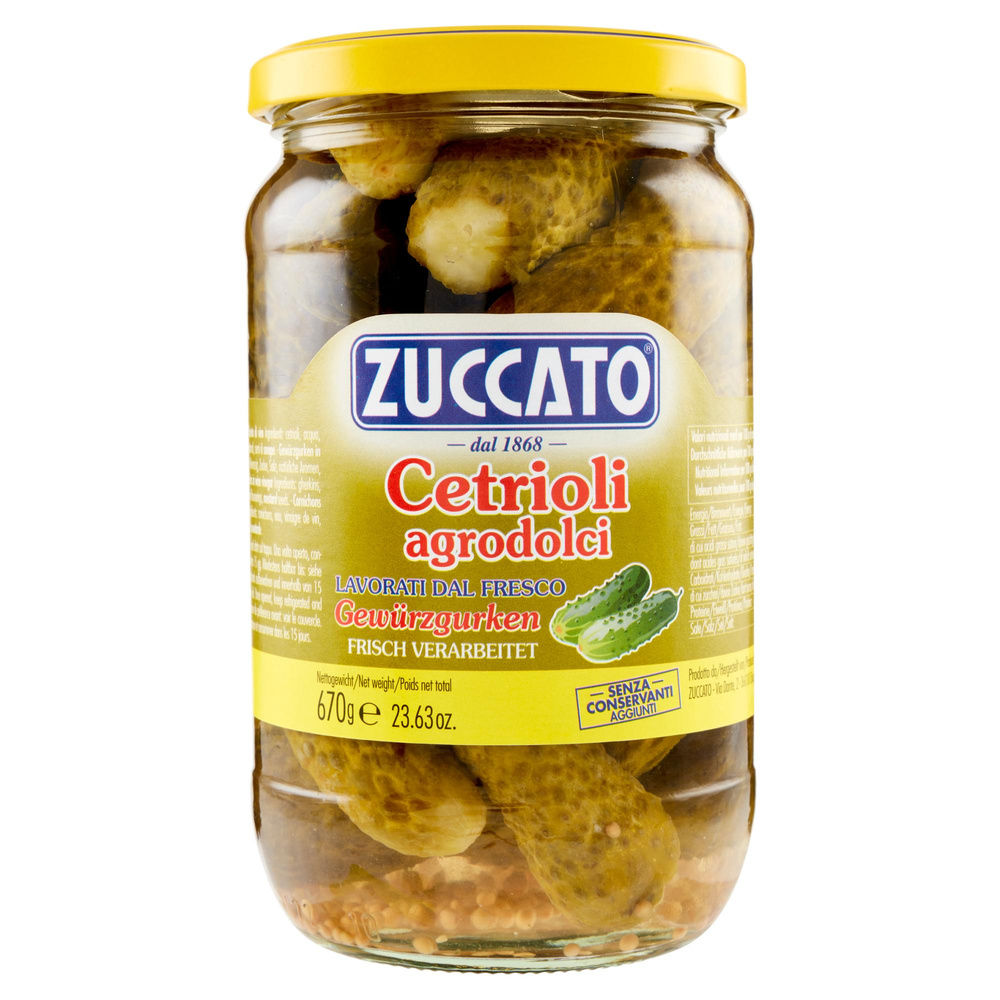 CETRIOLI AGRODOLCI ZUCCATO VV.G 360 - 7