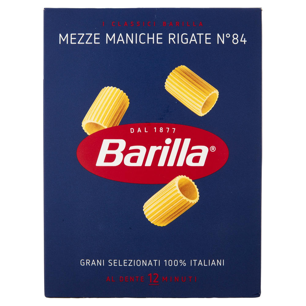 PASTA SEMOLA MEZZE MANICHE N 84 BARILLA SCATOLA G 500 - 6