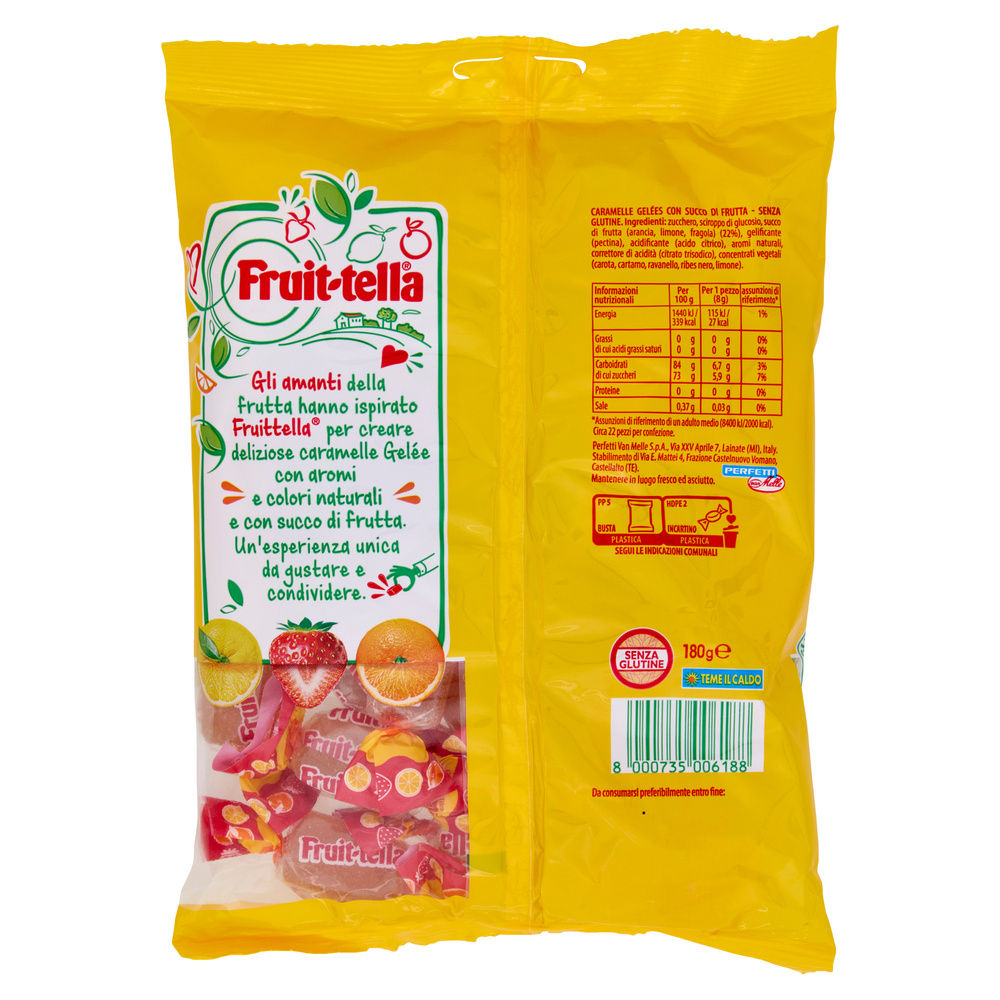 CARAMELLE FRUITELLA GELEE BUSTA G180 - 12