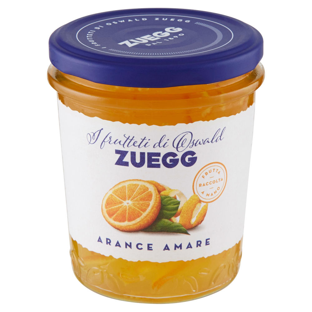 MARMELLATA ARANCE AMARE ZUEGG VASO VETRO G.330 - 2