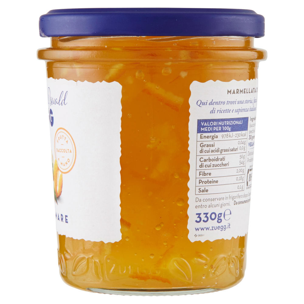 MARMELLATA ARANCE AMARE ZUEGG VASO VETRO G.330 - 6