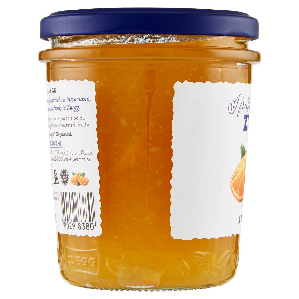 MARMELLATA ARANCIA ZUEGG VASO VETRO G.330 - 4