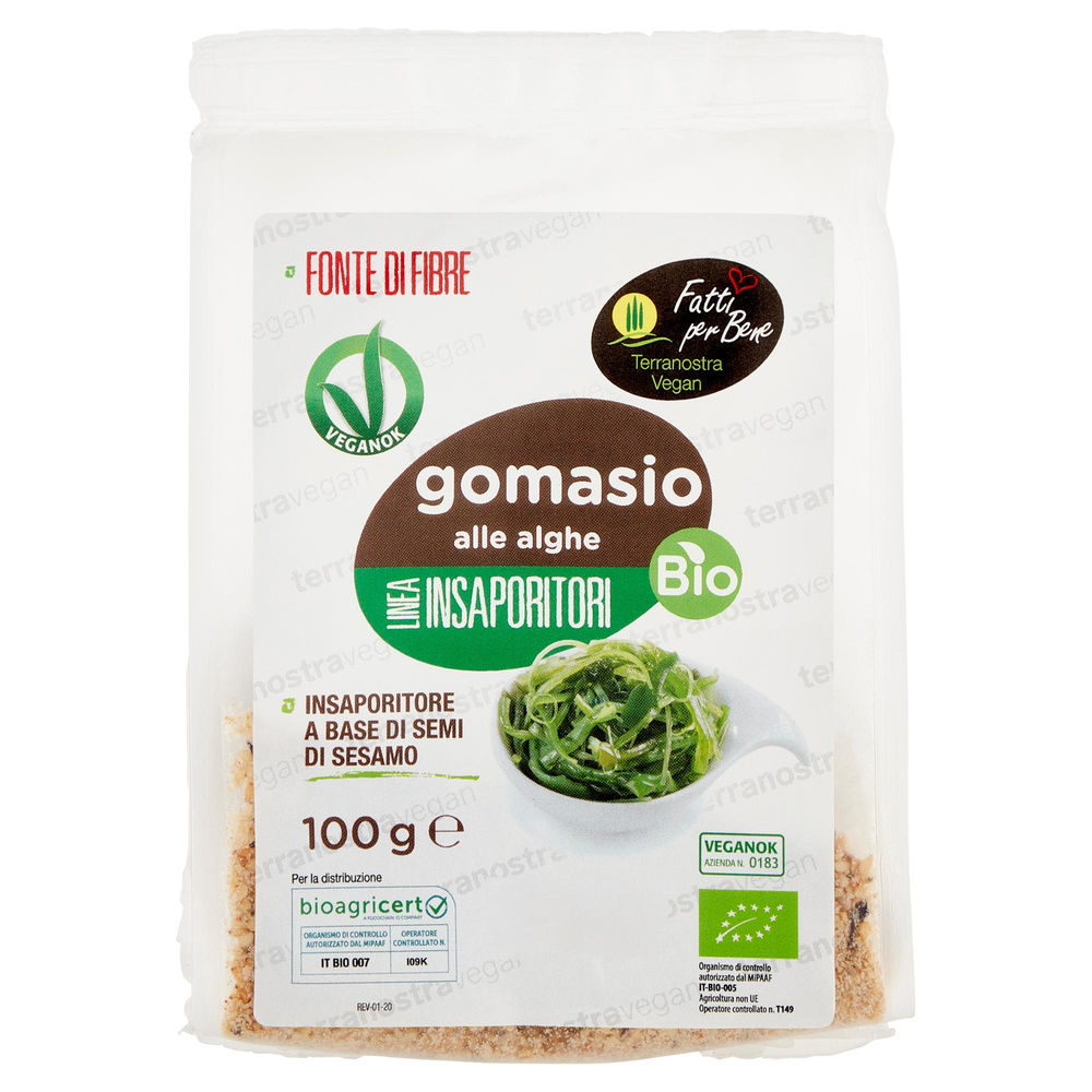 GOMASIO ALLE ALGHE VEGAN 100GR. - 2