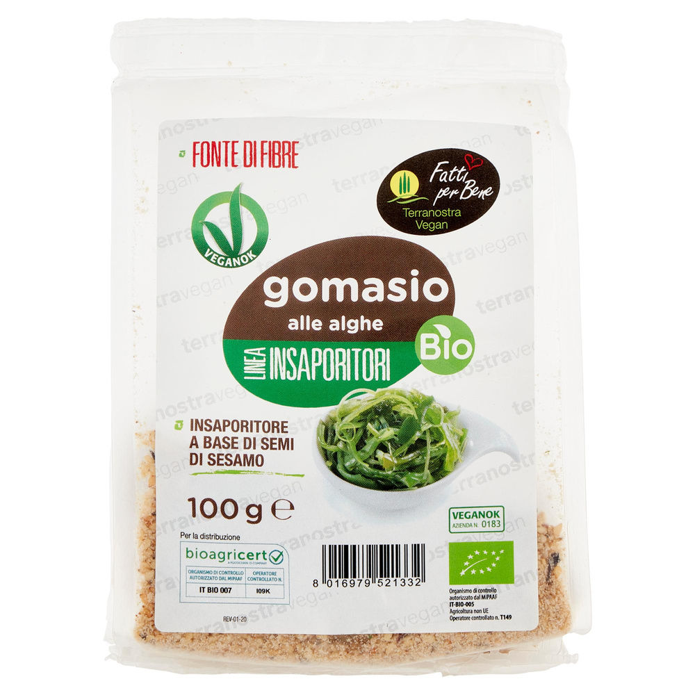 GOMASIO ALLE ALGHE VEGAN 100GR. - 3