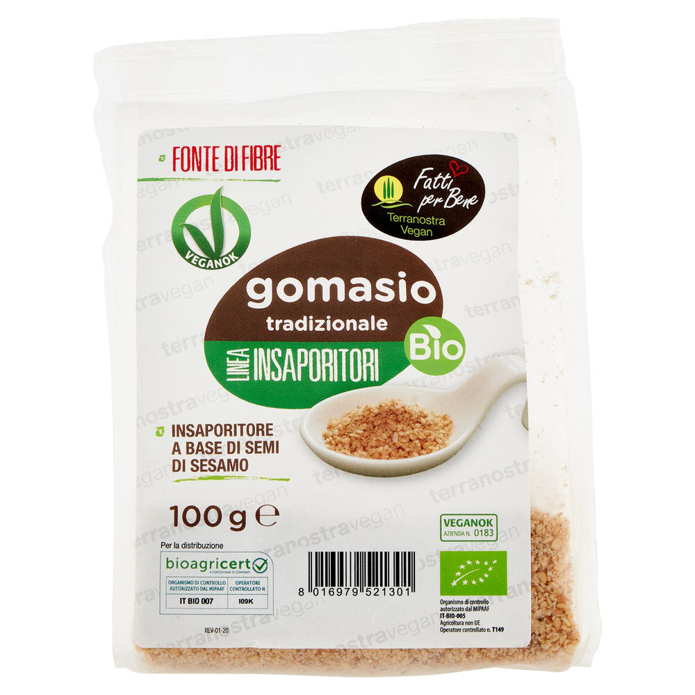 GOMASIO TRADIZIONALE VEGAN 100GR. - 5