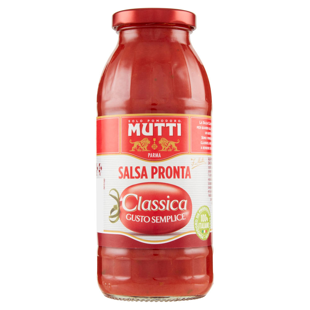 SALSA PRONTA MUTTI BOTTIGLIA 400G - 0