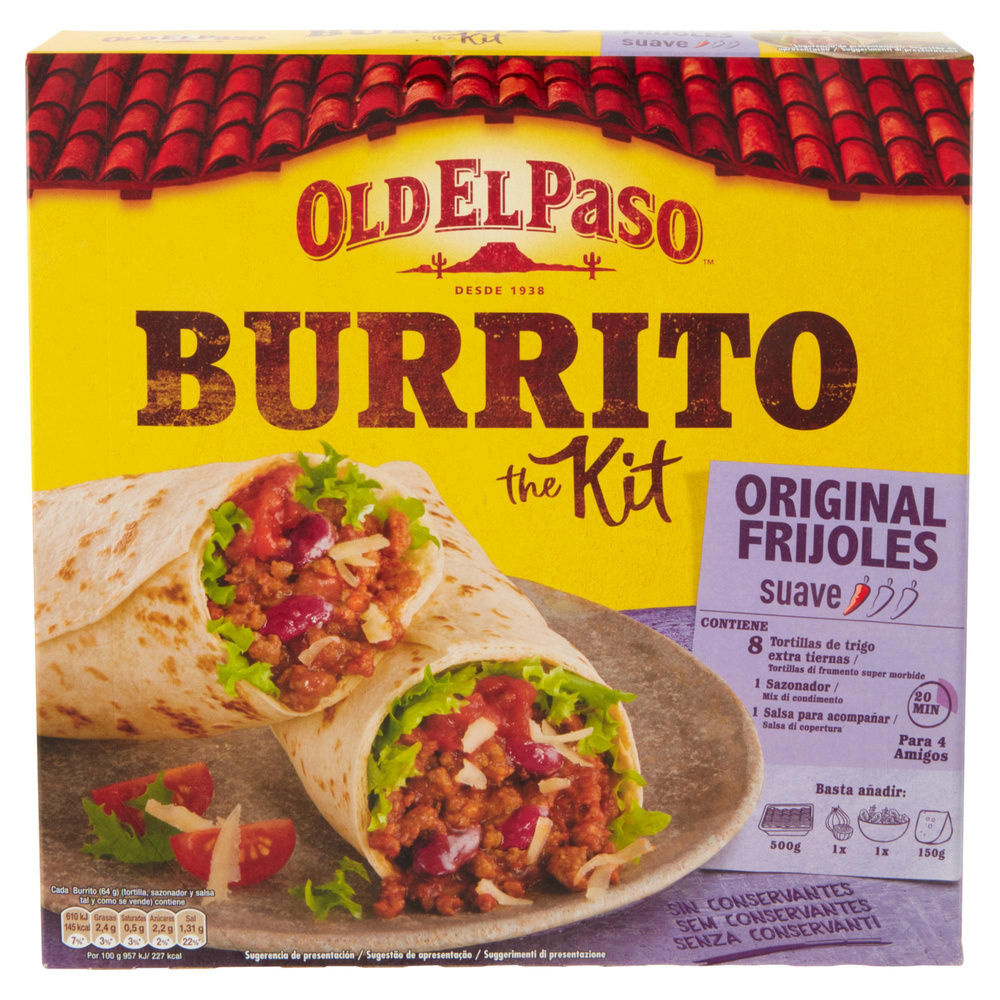 BURRITO KIT OLD EL PASO G510 - 2