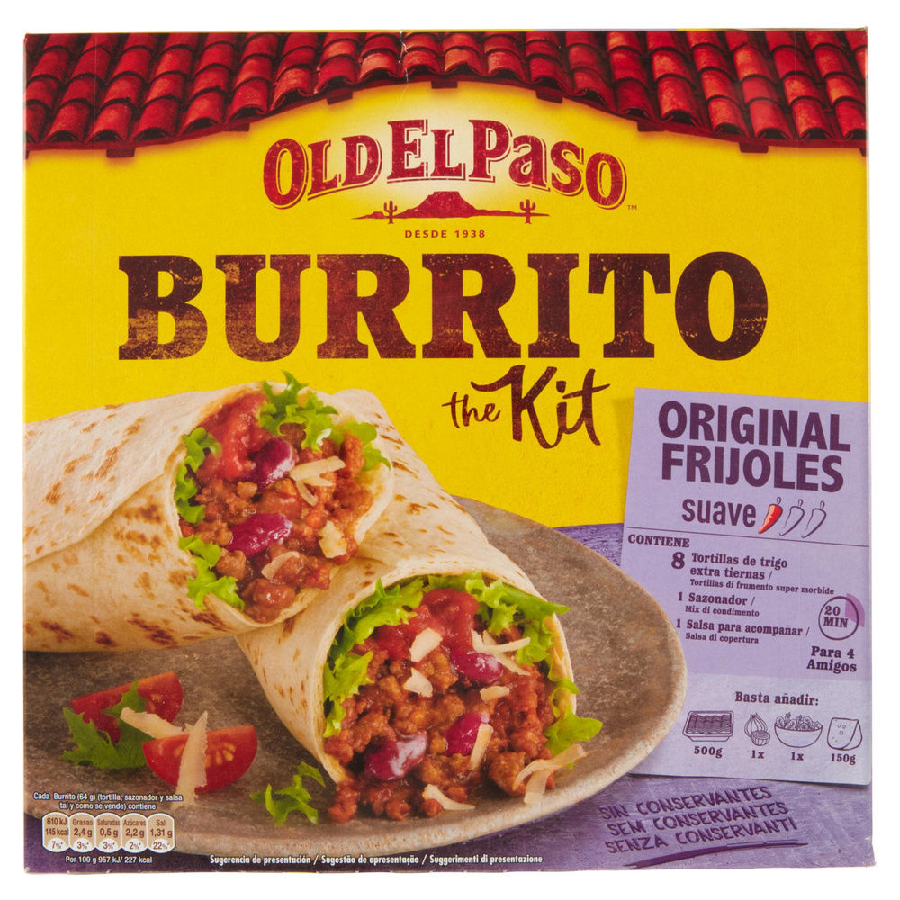 BURRITO KIT OLD EL PASO G510 - 3