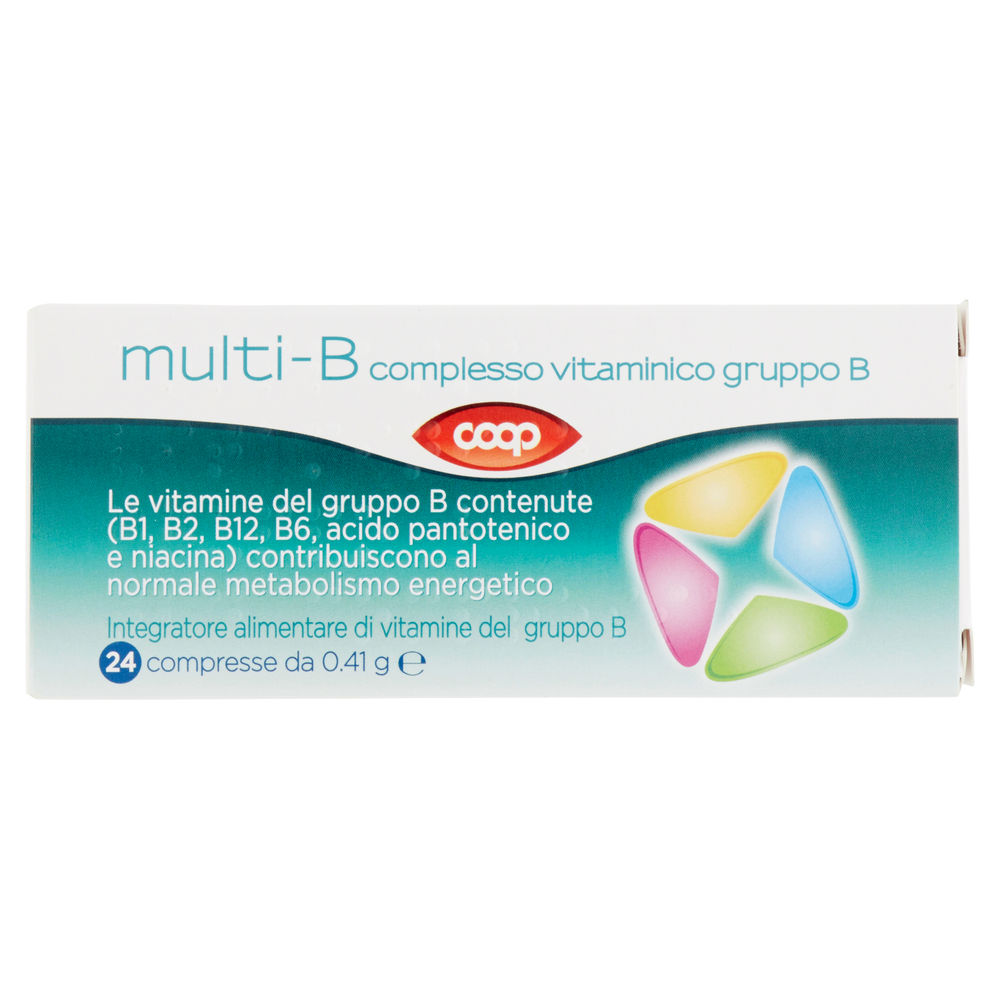 Multi-b complesso gruppo b coop scatola 24 compresse g 9,84