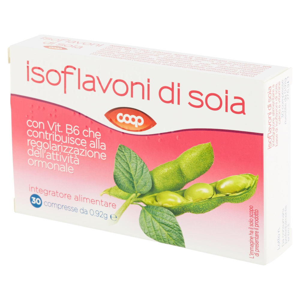 ISOFLAVONI DI SOIA COOP SCATOLA 30 COMPRESSE G 27,6 - 7