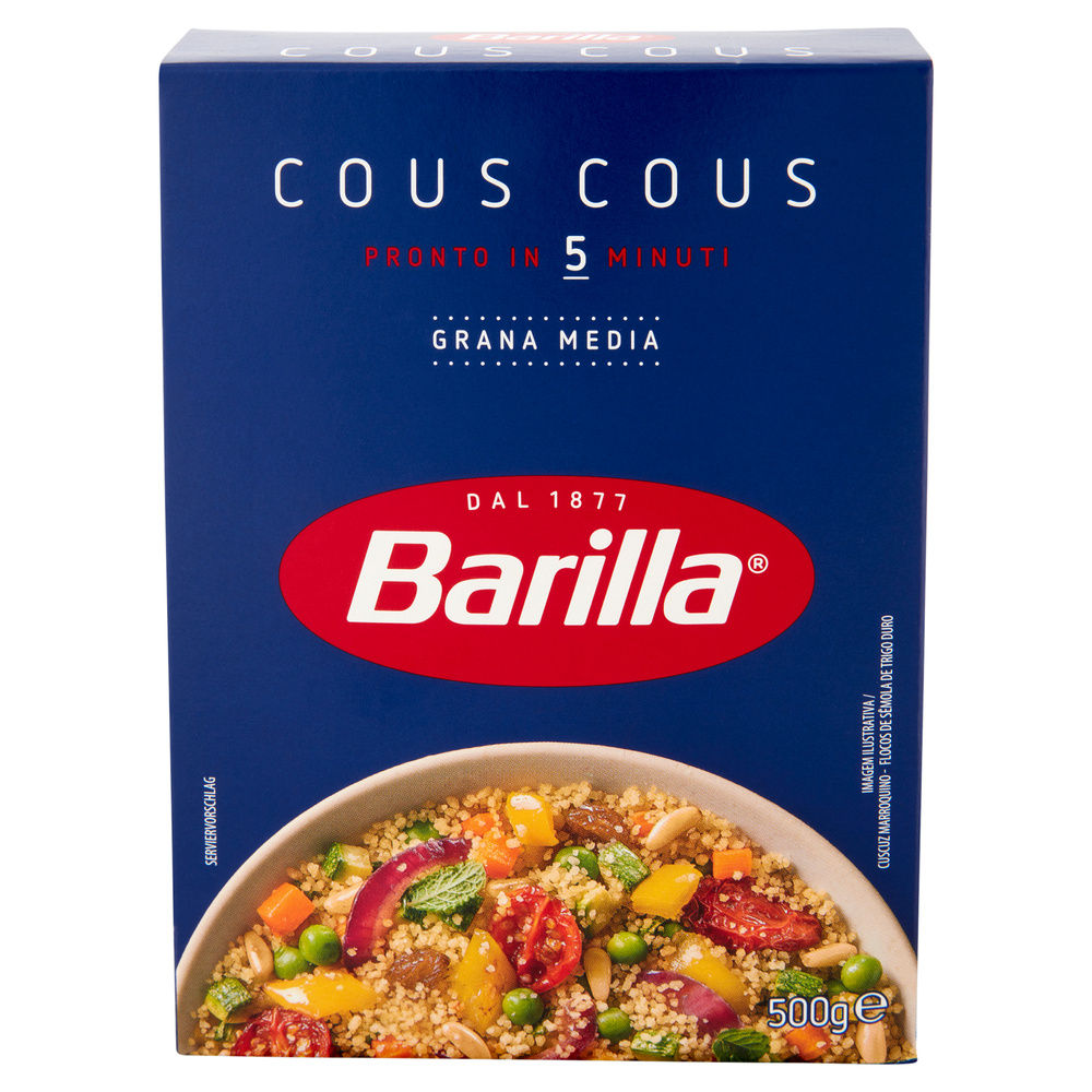 COUS COUS  BARILLA SCATOLA G. 500 - 2