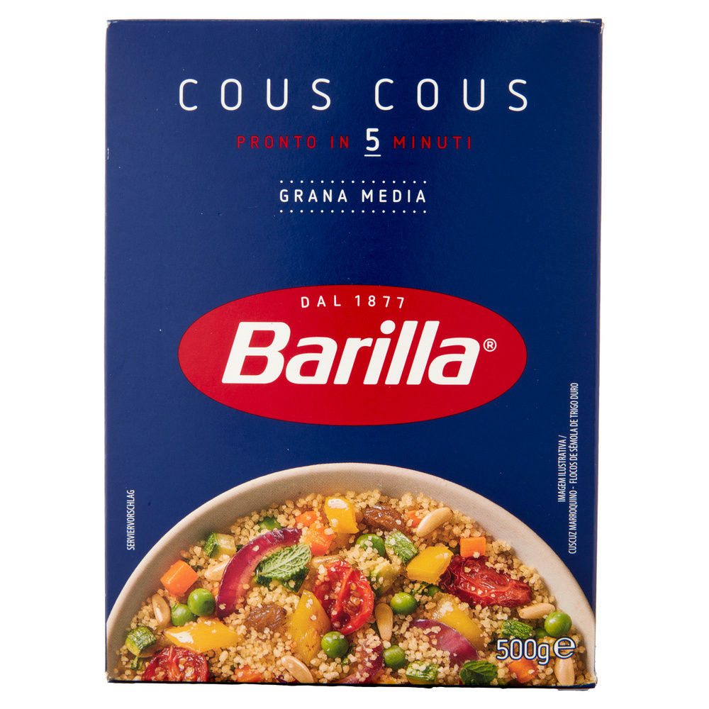 COUS COUS  BARILLA SCATOLA G. 500 - 3