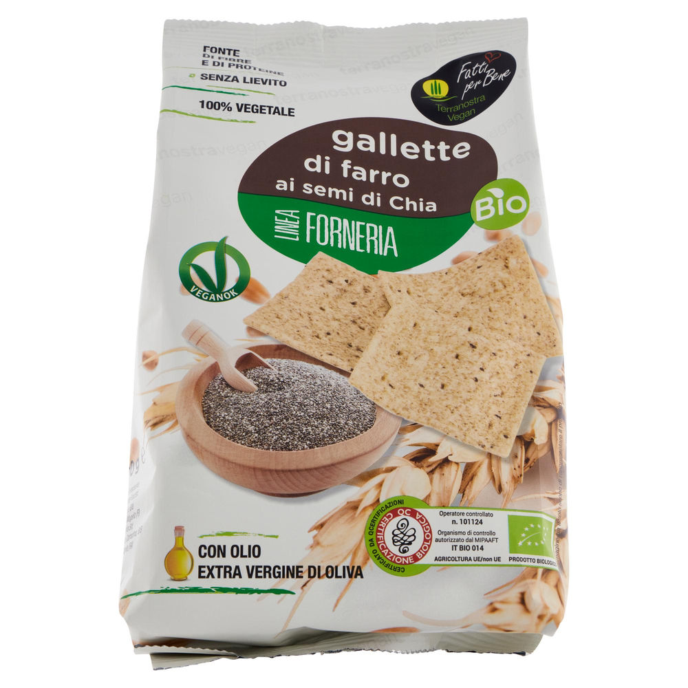 GALLETTE AI SEMI DI CHIA GR 200 - 0