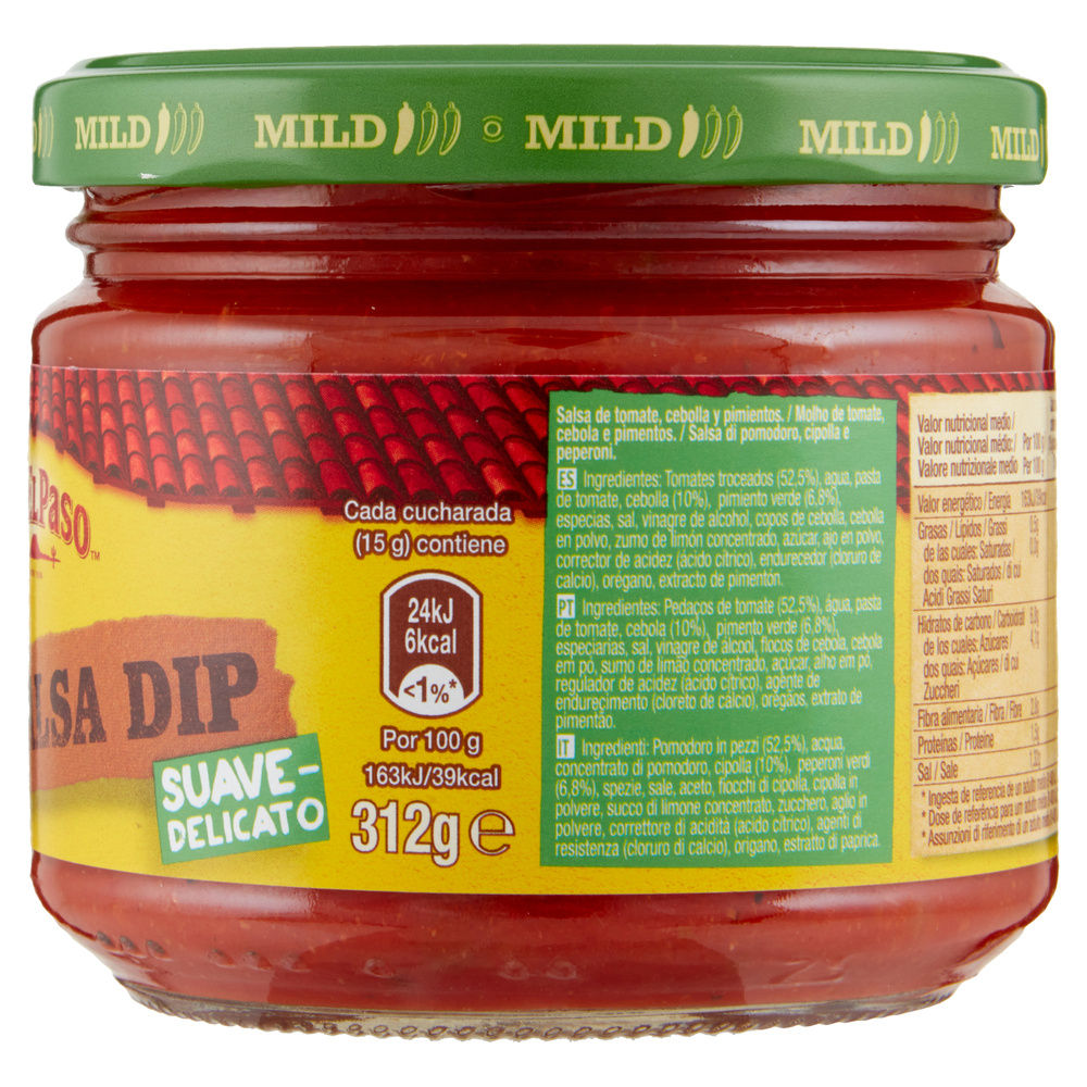 SALSA MESSICANA MILD DIP (SALSA MEDIO FORTE ) G  312 - 5