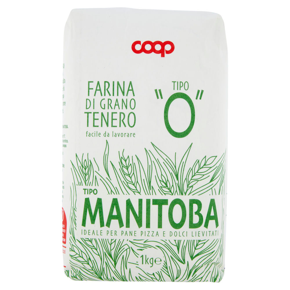 FARINA DI GRANO TENERO TIPO 0 MANITOBA COOP SACCHETTO KG.1 - 8