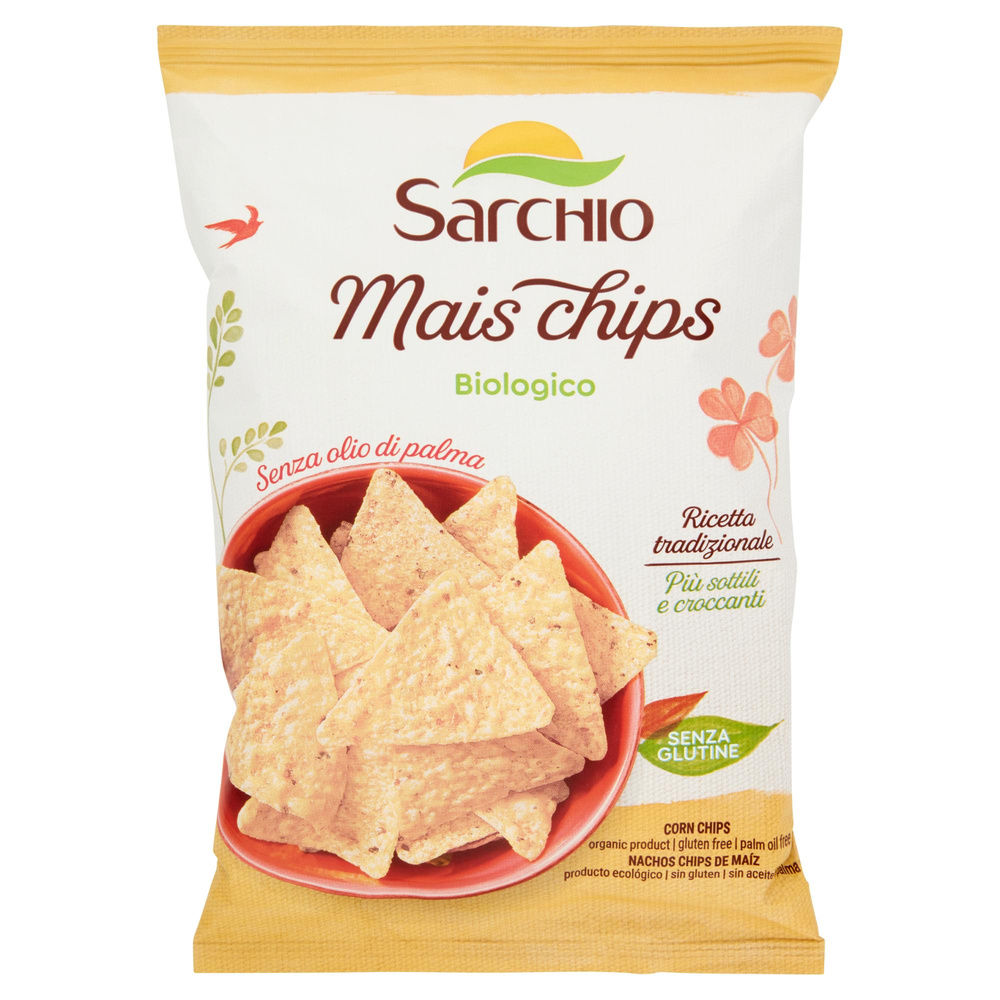 MAIS CHIPS BIOLOGICO SARCHIO SACCHETTO G 75 - 6