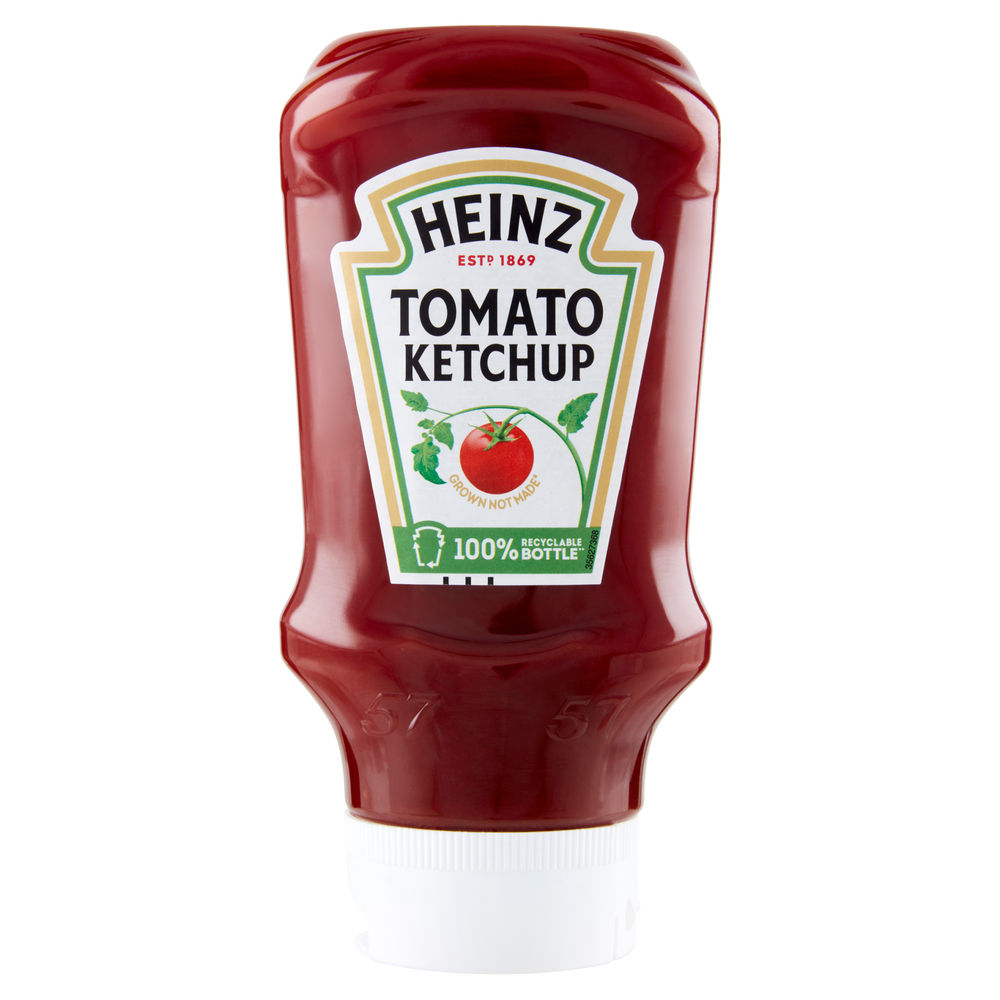 TOMATO KETCHUP TOPDOWN HEINZ BT.PLASTICA G460 ML400 - 0