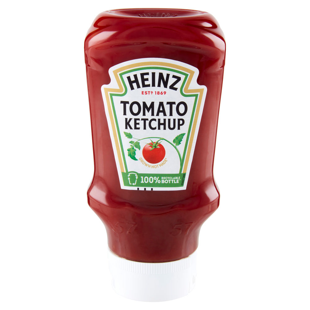 TOMATO KETCHUP TOPDOWN HEINZ BT.PLASTICA G460 ML400 - 2