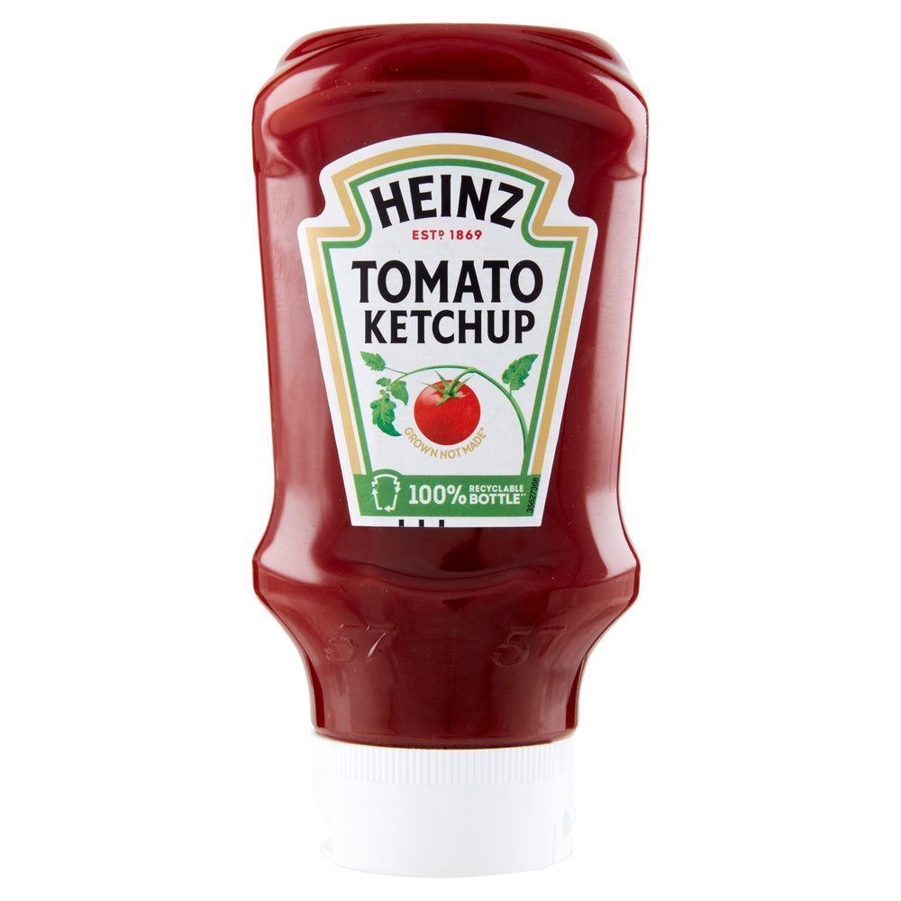 TOMATO KETCHUP TOPDOWN HEINZ BT.PLASTICA G460 ML400 - 6