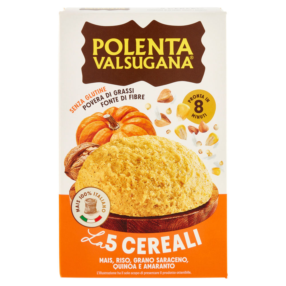 POLENTA 5 CEREALI VALSUGANA SCATOLA G 350 - 2