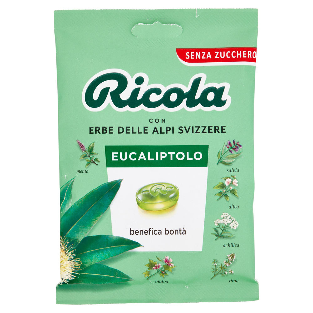 CARAMELLE EUCALIPTOLO RICOLA BUSTA G 70 - 3