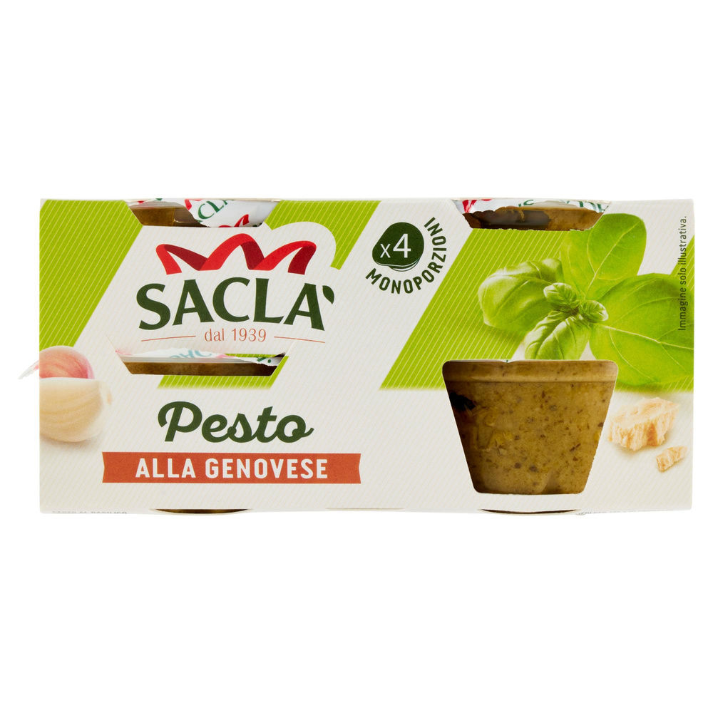 PESTO ALLA GENOVESE 4XME SACL&Agrave; VASCHETTA  G 180 - 0