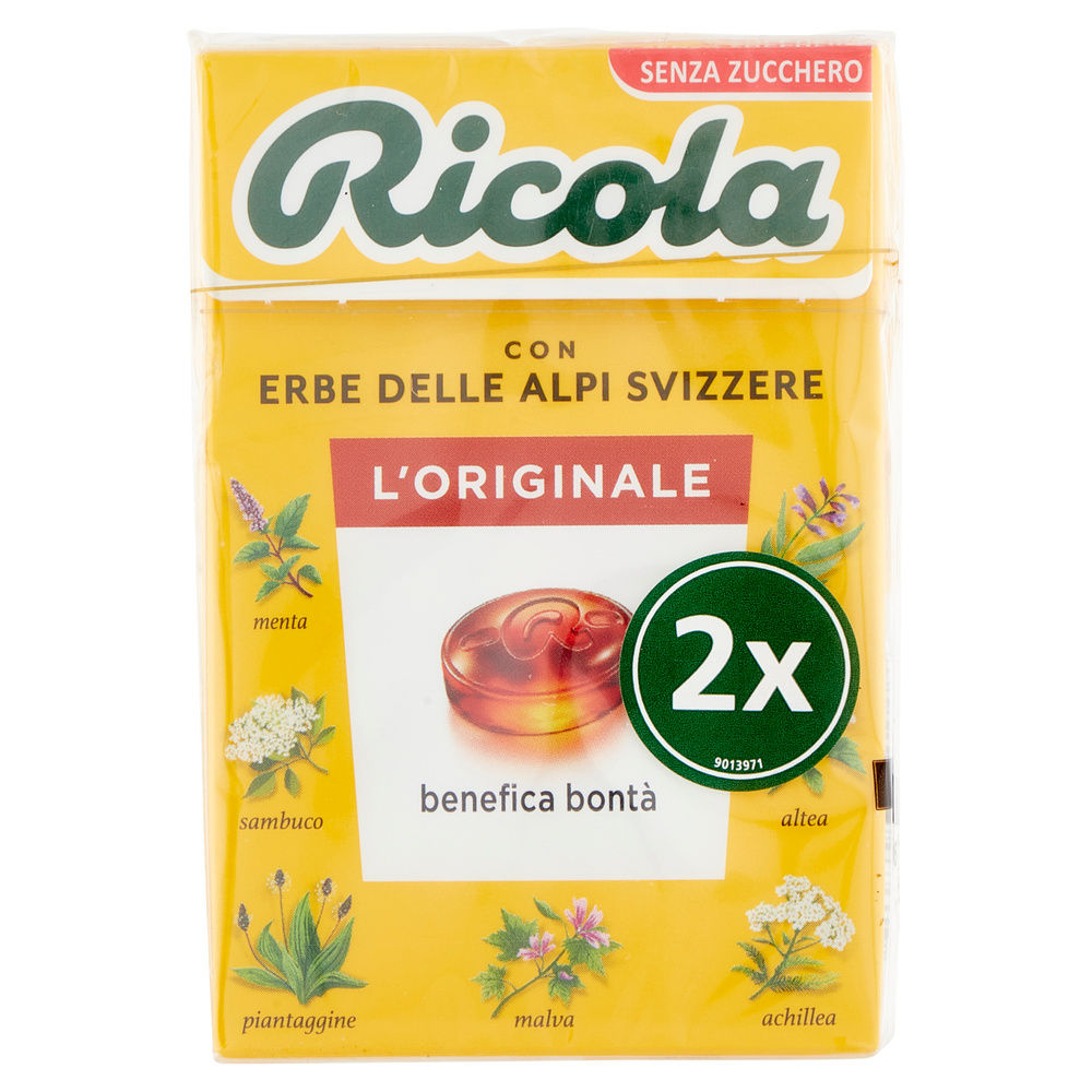 CARAMELLE ERBE BALSAMICHE S/ZUCCHERO RICOLA G 50X2 - 10