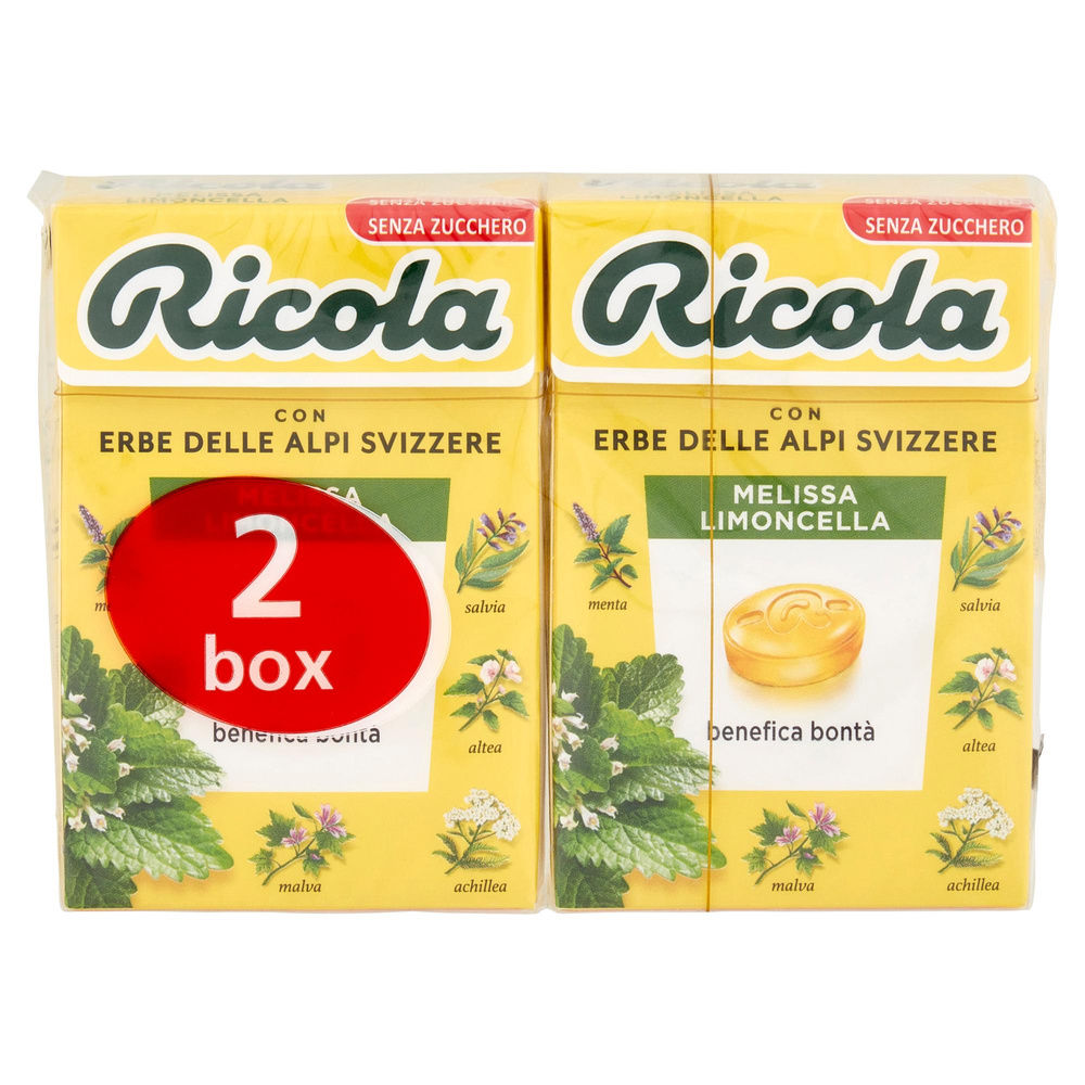 CARAMELLE MELISSA LIMONCELLA  S/ZUCCHERO RICOLA G 50X2 - 2